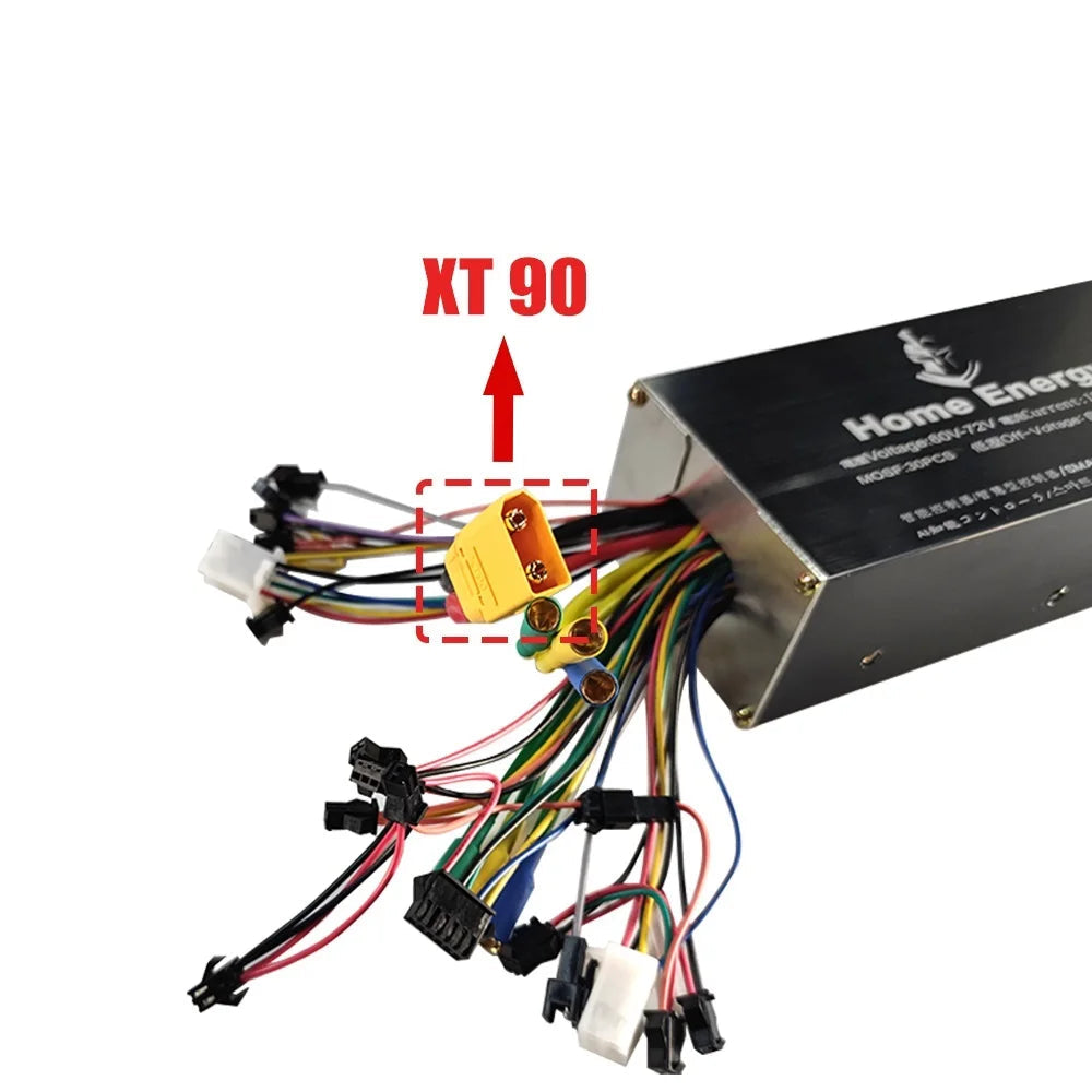 Electric Motorcycle Speed Controller with LCD Display Compatibility