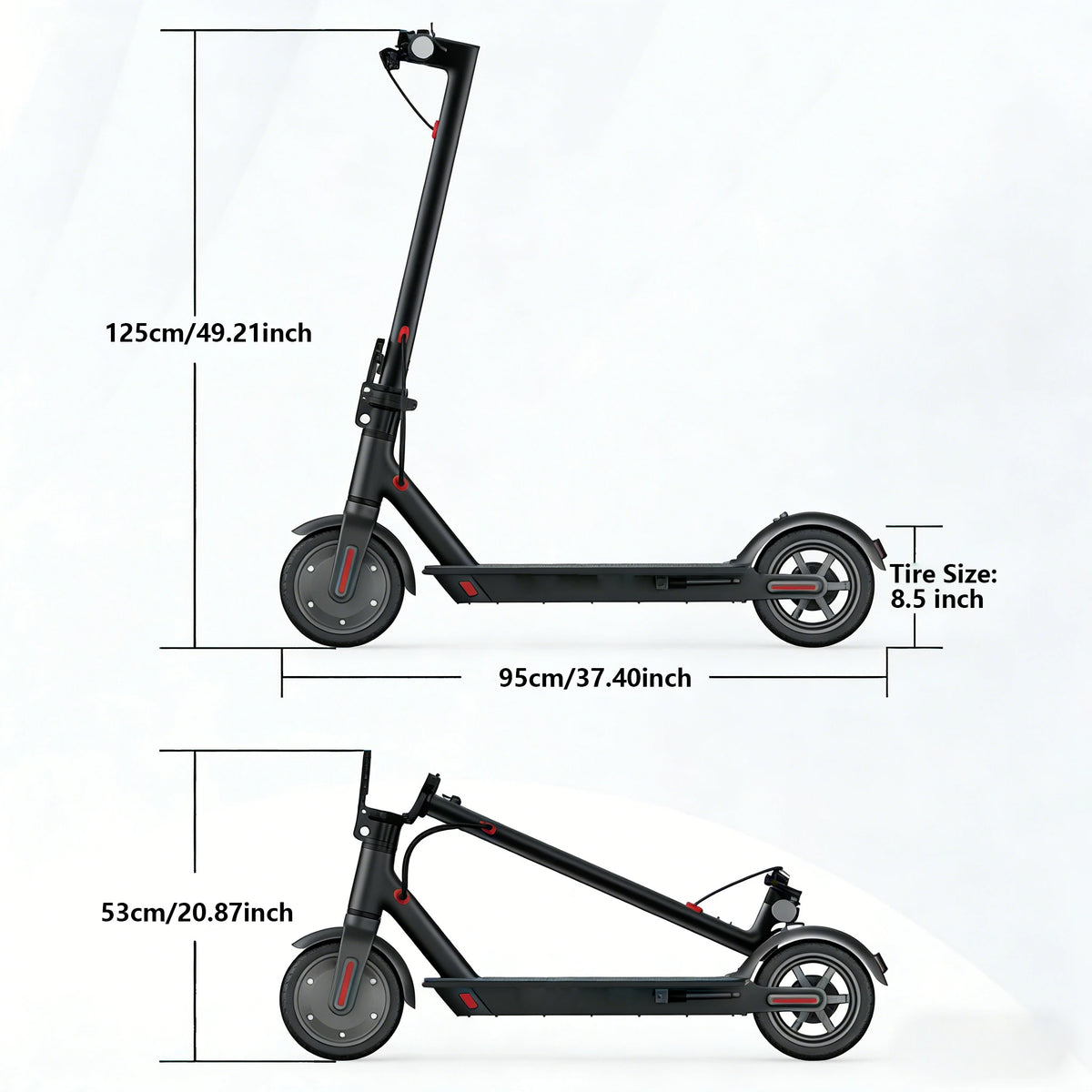 Electric Scooter 25-30km Range Per Charge Advertisement