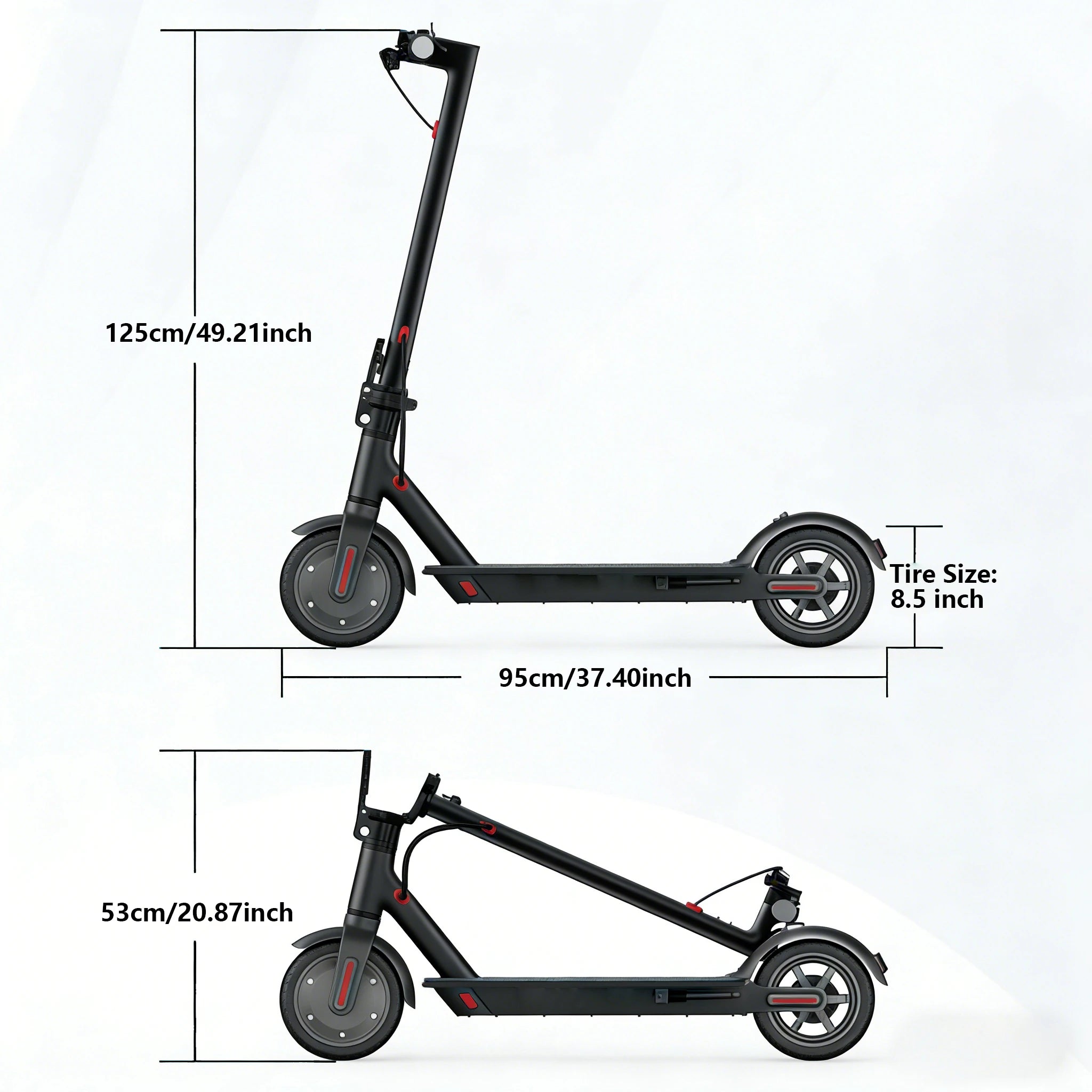 Electric Scooter 25-30km Range Per Charge Advertisement
