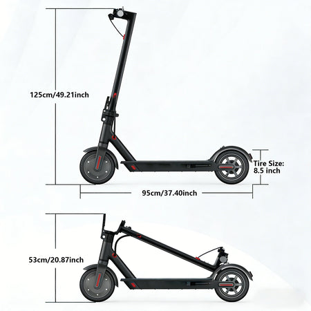 Electric Scooter 25-30km Range Per Charge Advertisement