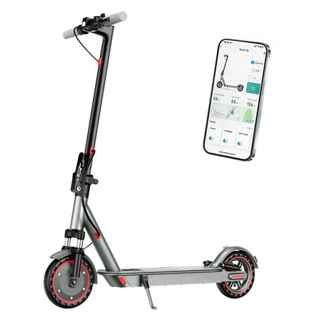 Electric Scooter with 36V 10.5Ah Battery and 21 Miles Range
