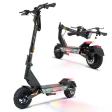 Electric Scooter with Honeycomb Tires and 1500W Motor