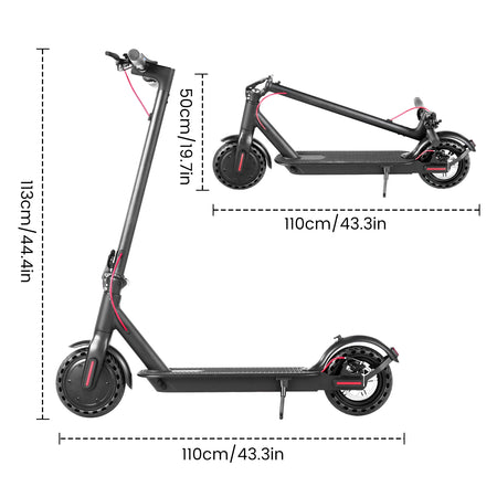 Electric Scooter with Puncture-Proof Tires for Smooth Rides