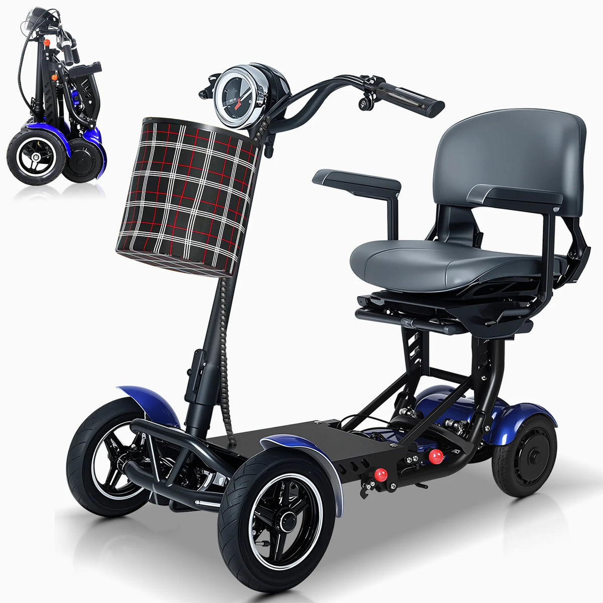 Elektrische 4-Wiel Scootmobiel voor Senioren