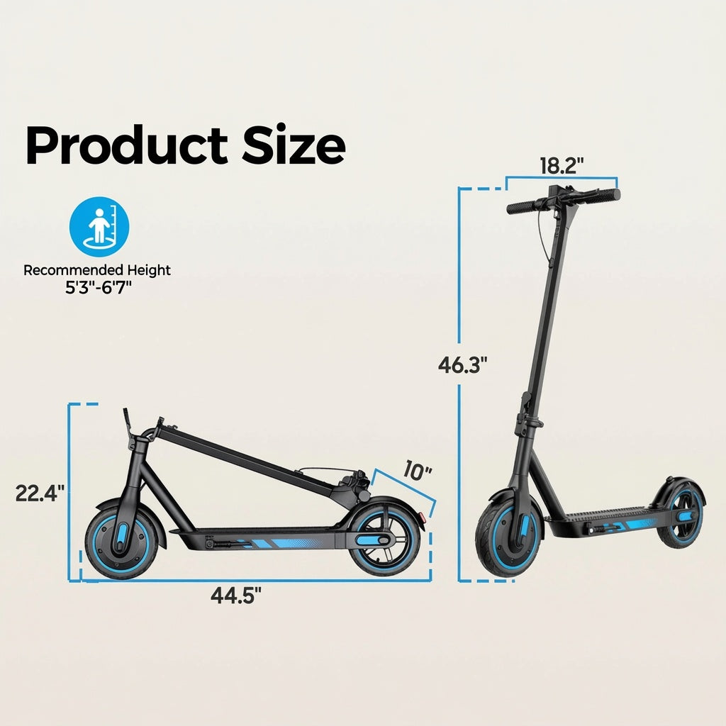 Elektrische scooter met comfortabel rijgedrag