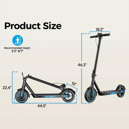 Elektrische scooter met comfortabel rijgedrag