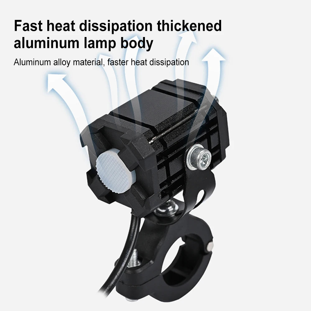 Energy efficient LED motorcycle light