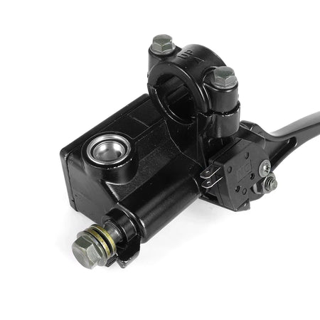 Ergonomic Black Anodized Brake and Clutch Levers for Motorcycles and ATVs