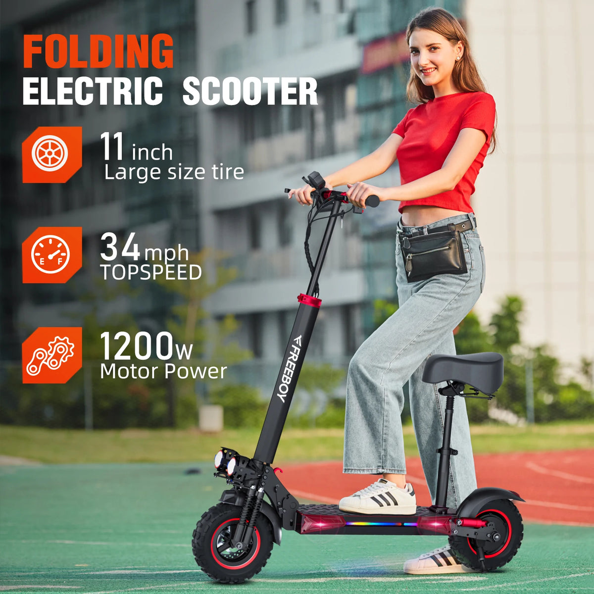 FREEBOY J11 MAX foldable electric scooter