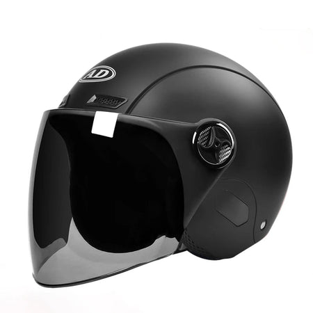 Fashion pink Vespa riding helmet