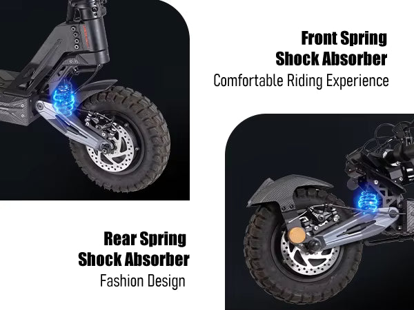 Fast Charging Electric Scooter with Long Distance Range