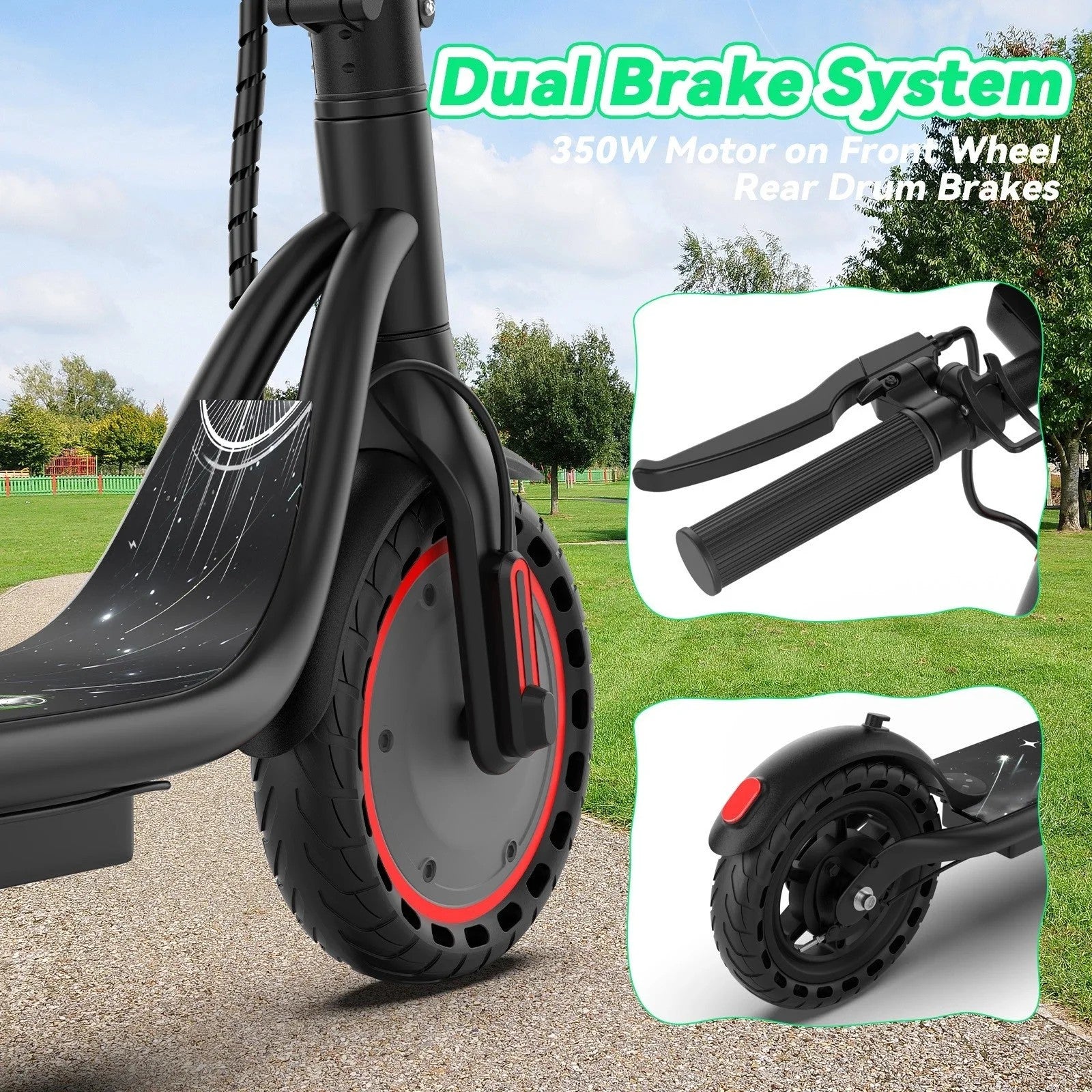 Fast charging electric scooter 4–6 hours quick recharge ready for next ride
