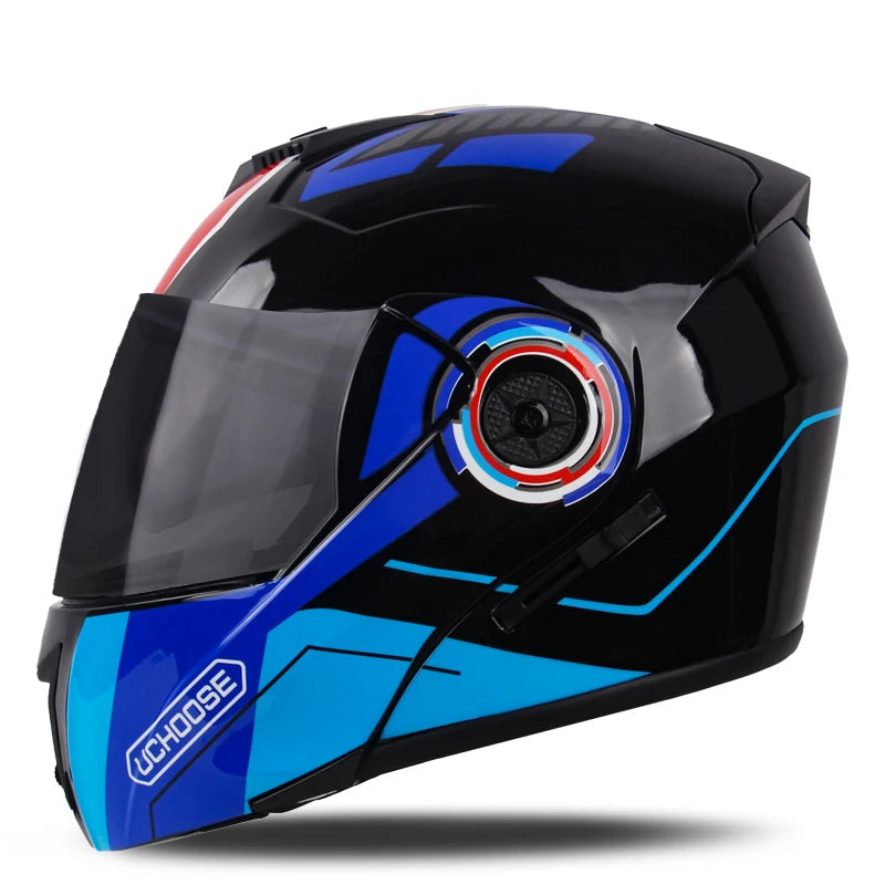 Flip-up visor motorcycle helmet