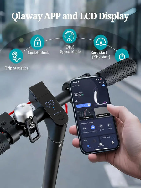 Foldable E-Scooter with Powerful 201–500W Motor