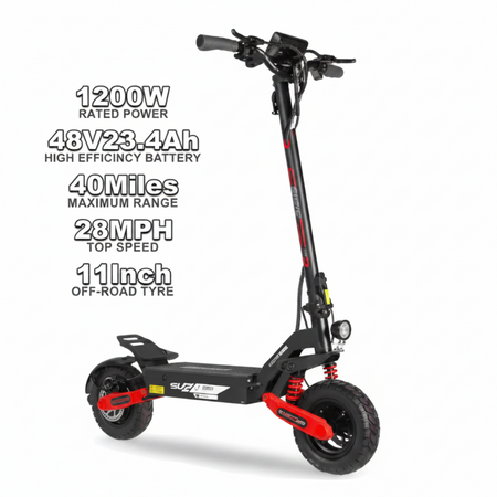 Foldable Electric Scooter 1200W Motor for Adults