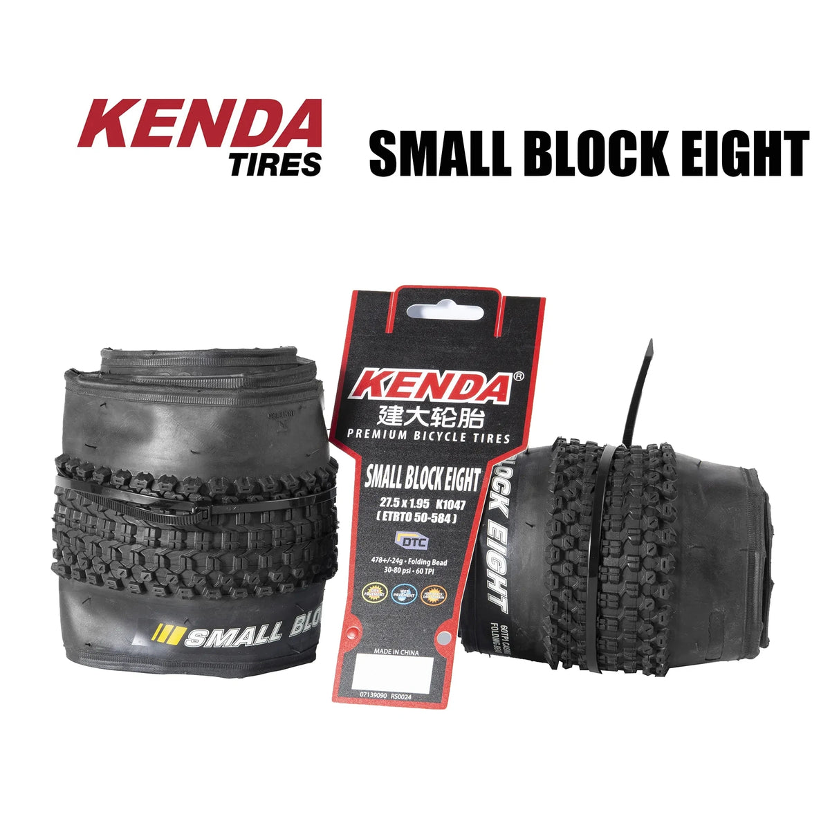 Foldable MTB Tire KENDA Small Block Eight