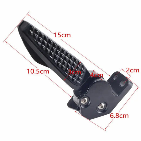 Foldable Rear Footrest Pedal for Haojue UFD 125 Motorcycle