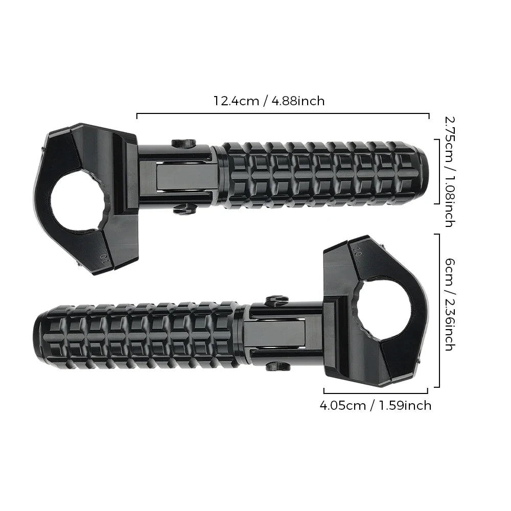 Foldable Universal Footrest Pegs for BMW Adventure Motorcycles