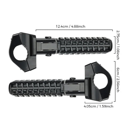Foldable Universal Footrest Pegs for BMW Adventure Motorcycles