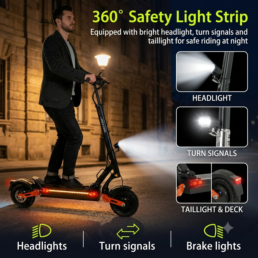 Foldable X5 Pro Electric Scooter Design
