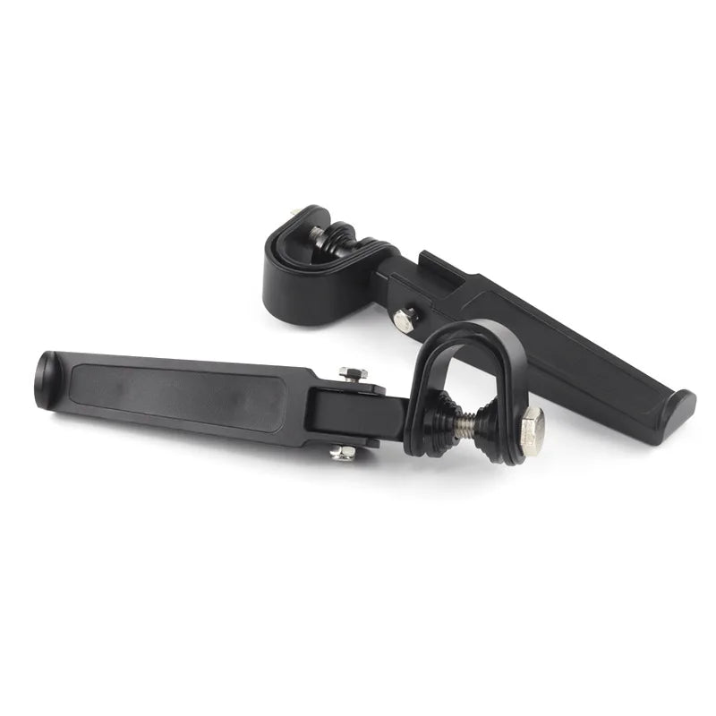   Motorcycle Modified Folding Foot Rests for Harley - Aluminum Alloy Foot Pedal Support