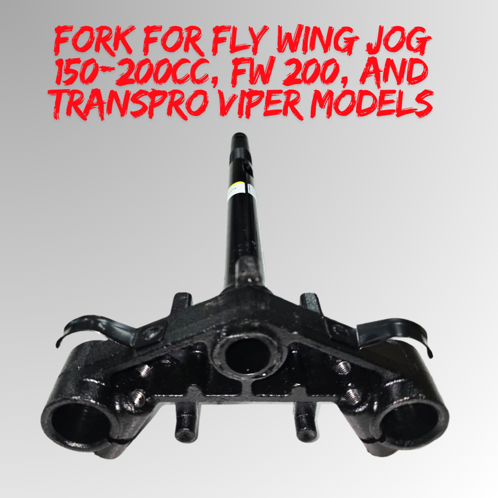   Gas Bike Front Fork for Fly Wing Jog 150-200cc, FW 200, and Transpro Viper Models