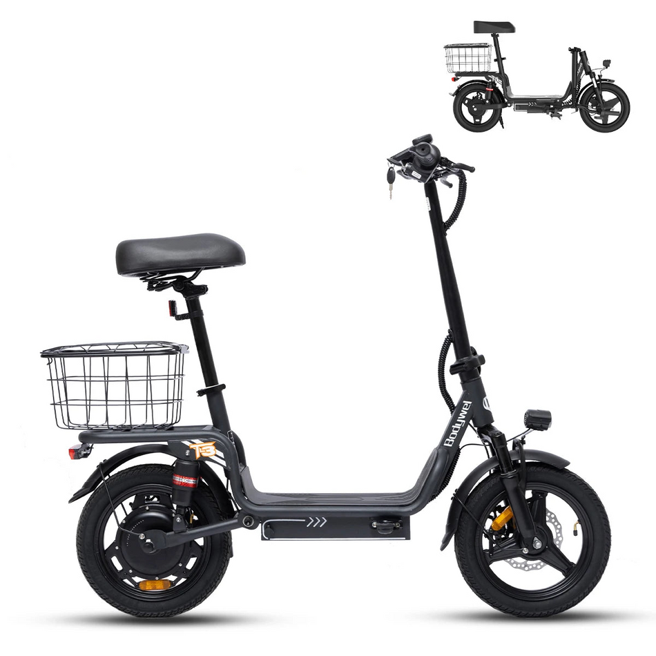 Front View of Bodywel T3 500W Electric Scooter