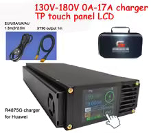 Front View of Smart Charger showing Digital Display and Control Knobs