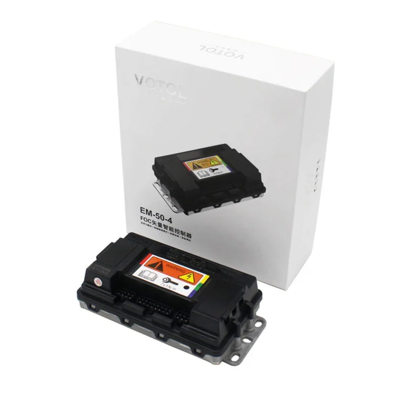 Front View of VOTOL EM50-4 High-Performance Electric Vehicle Controller