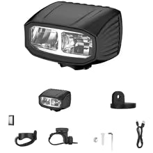 Front bike light for safe night rides