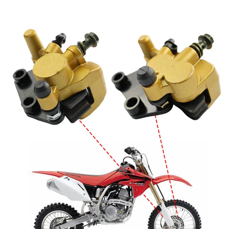 Front hydraulic disc brake caliper for GY6 50cc to 125cc scooters