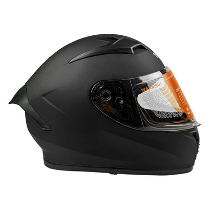 Full face motorcycle helmet