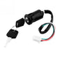 Universal Motorcycle Ignition Switch - Waterproof for 50cc-250cc Engine - 2 Keys