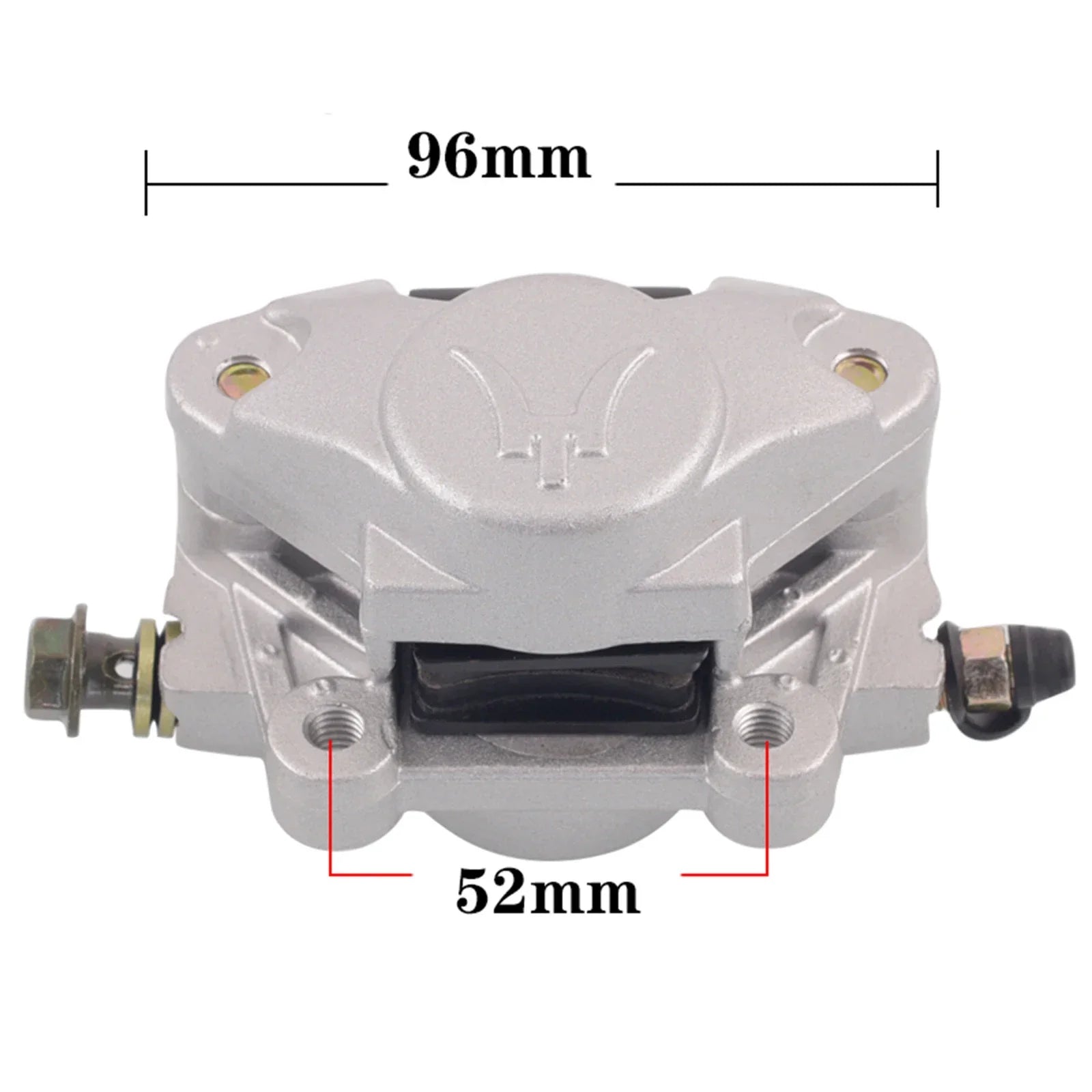 Rear Disc Brake Pump Assembly with Large Dinosaur Caliper for ATV GY6 Off-Road Big Bull (Left Side)