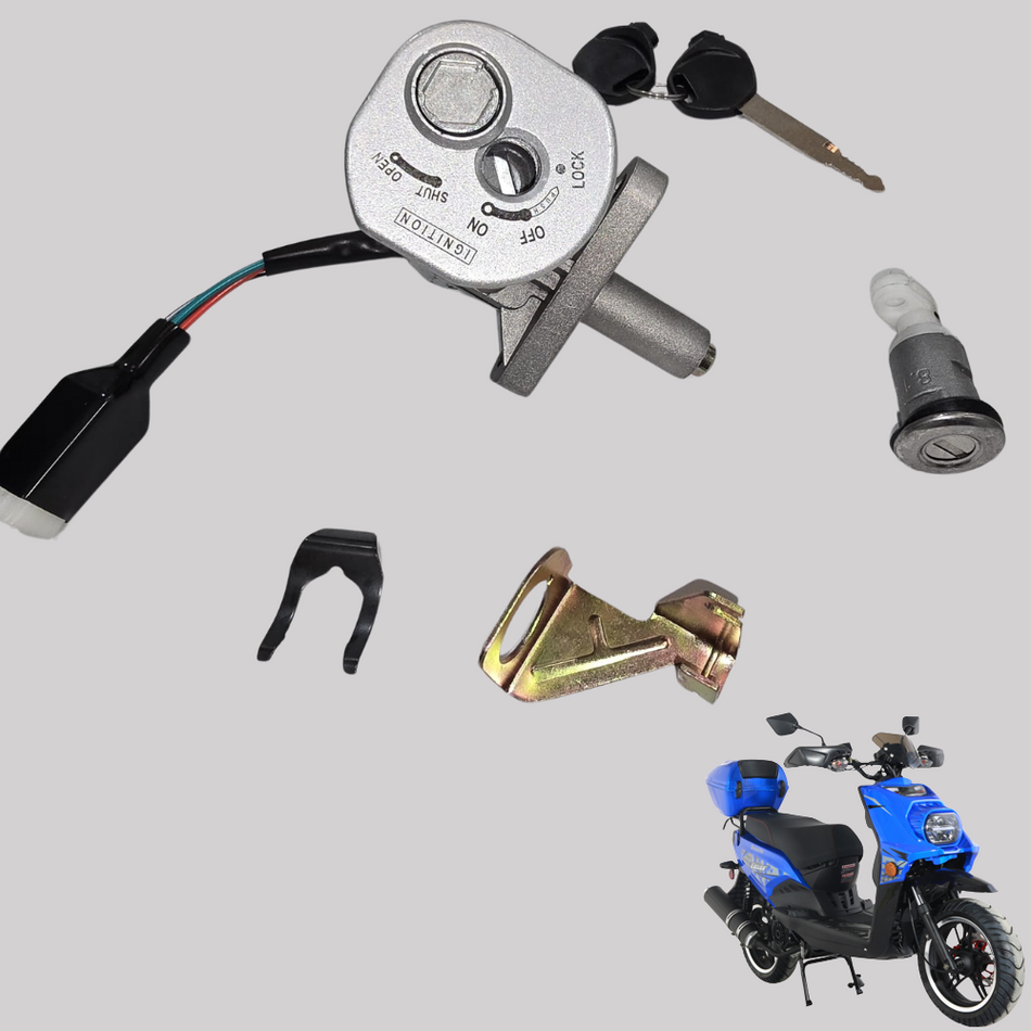  Fly Wing Marshal 150cc Key Ignition Set – Durable Replacement for Motorcycles
