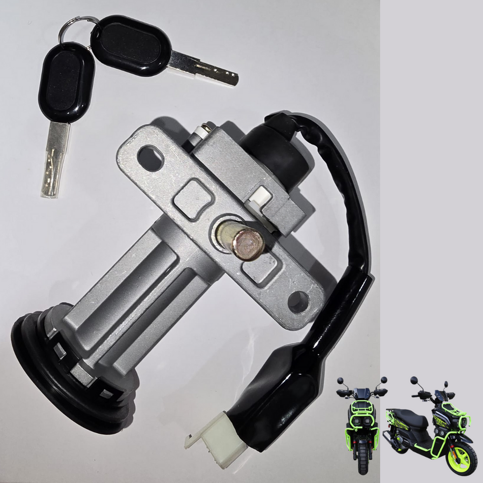   Flywing Tank & Marshal 150-200cc Key Ignition Switch with Seat Lock – Durable Replacement Set for Enhanced Security