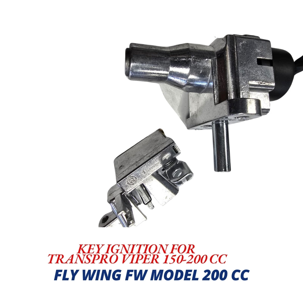  Key Ignition for Transpro Viper 150-200cc & Fly Wing FW Jog 200cc