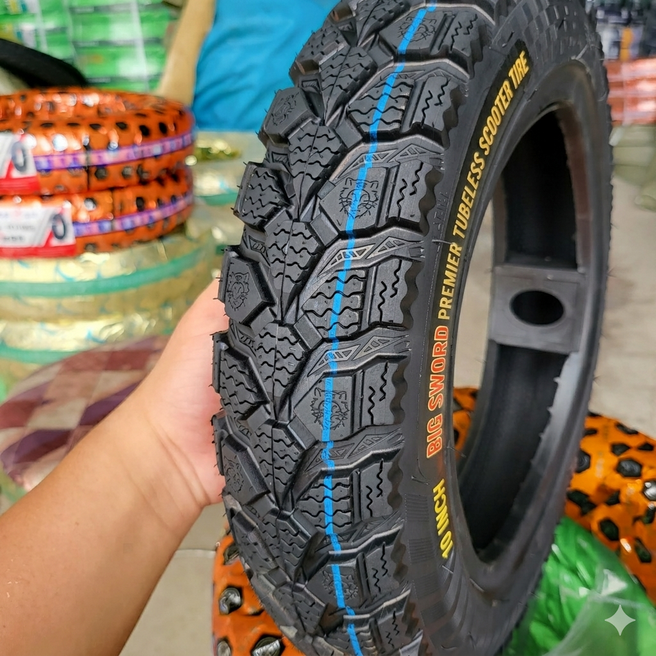 8PR Heavy Duty EV Vacuum Tire | 200kg Max Load Capacity