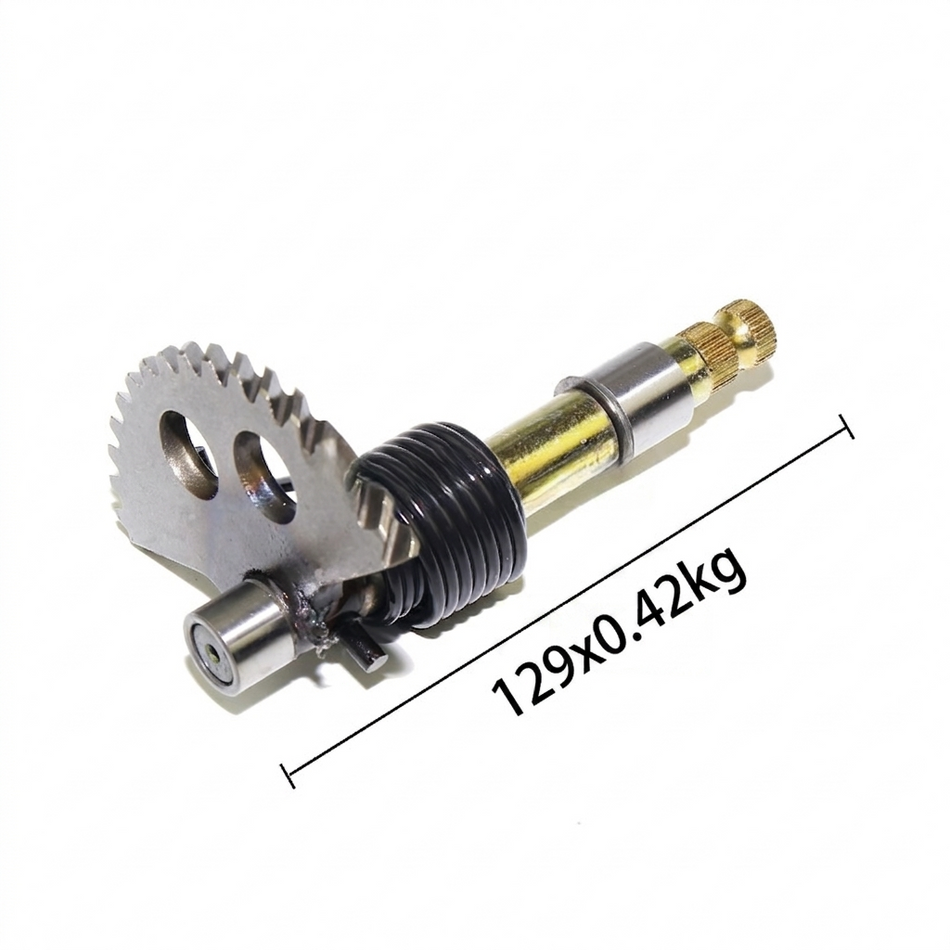 GY6 125cc 150cc Kick Start Shaft Assembly Kit – Complete Gear & Spring Set