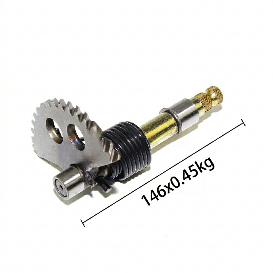 GY6 125cc 150cc Kick Start Shaft Assembly Kit – Complete Gear & Spring Set