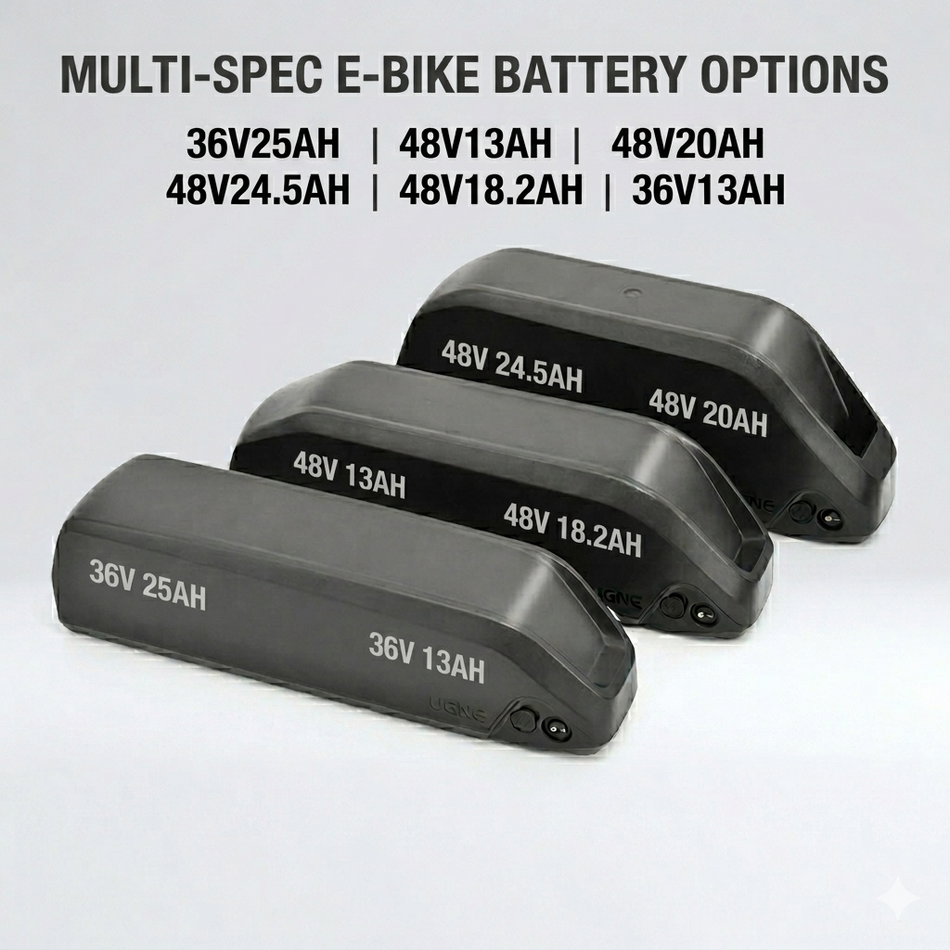 UGNE 48V E-Bike Lithium Battery UN38.3 Certified Power Storage Pack
