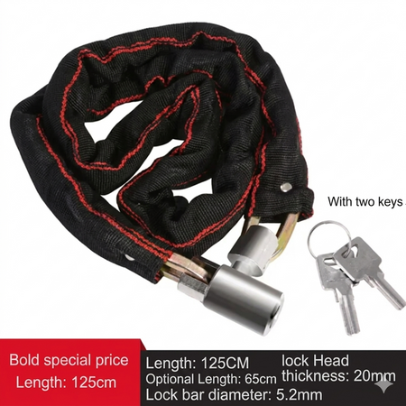 Heavy Duty Chain Lock for Home Gate Bike and Scooter Security