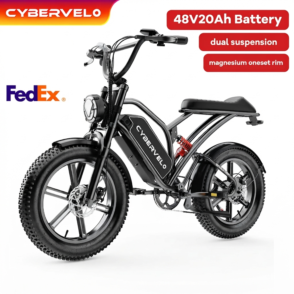 Cybervelo EK11 1000W electric dirt bike for adults