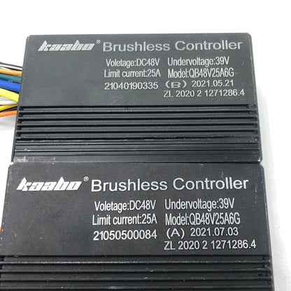 Mantis 8 48V25A Sine Wave Controller A B Front Rear Original Kaabo Mantis 8inch 800W Hall Electric Scooter Spare Parts