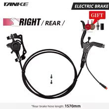 TANKE E-Scooter & MTB Hydraulic Disc Brake Kit - 160mm Rotors - Electric Power Cut-Off Shifter