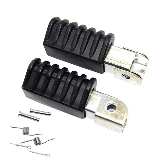 Motorcycle Left & Right Footrest Foot Rest Pedal Pegs For Yamaha PW50 PW80 PW 50 80 Dirt Pit Bike Motorbike ATV Quad