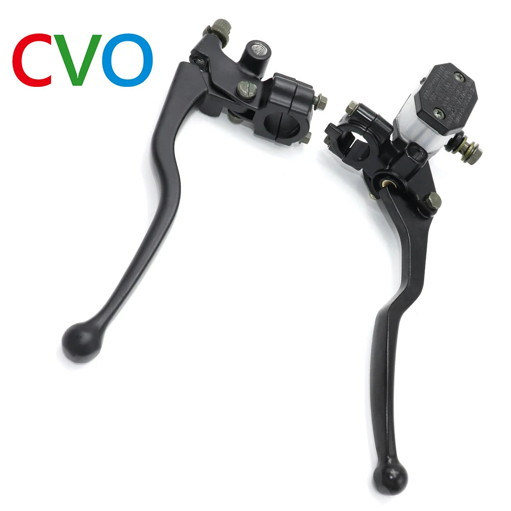 CVO GN125 Motorcycle Universal Black Clutch Lever Brake Master Cylinder Motorcycle Hydraulic Brake Master Cylinder Handle Access