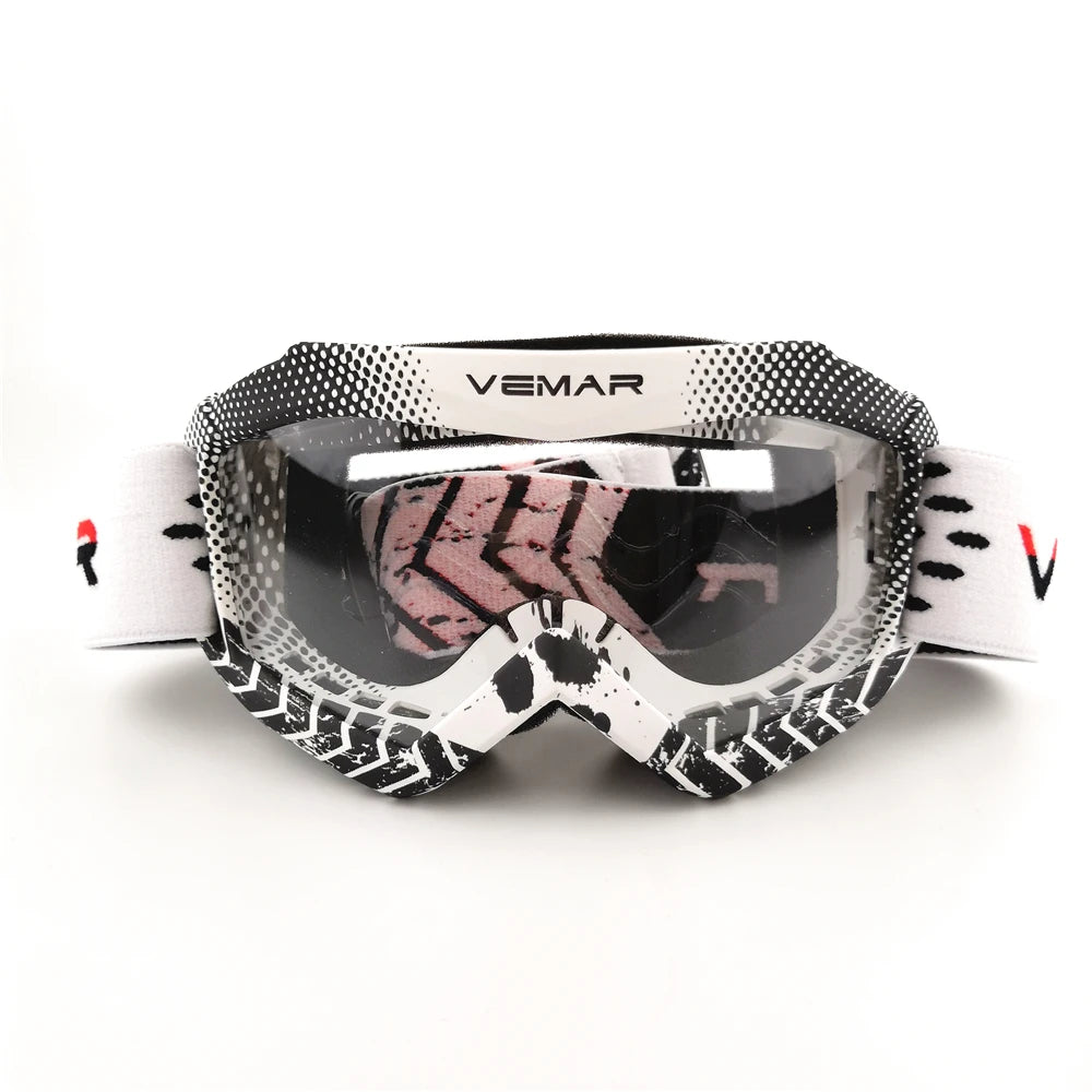 Vemar Motorcycle Glasses Kids Child Motorbike Racing Goggles MX MTB Off-Road Dirt kid Bike For motocross Helmet gafas