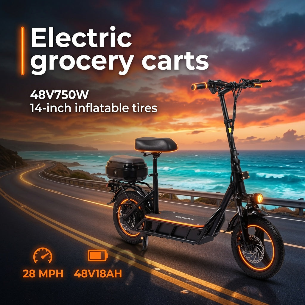 H14 Electric Scooter with Large Tires for Stable Road Performance