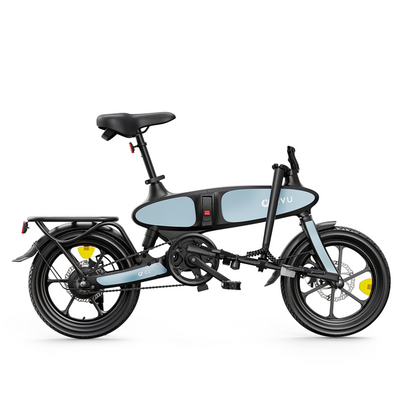 DYU C2 Foldable Electric Bike 250W 48V 7.5Ah | Compact Magnesium Alloy Frame